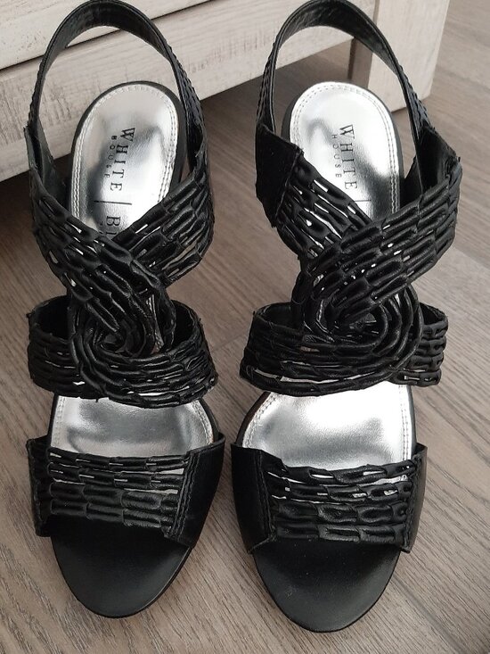 White House Black Market Shoes - WH HOUSE/BLK MARKET LEATHER STILETTO-SZ. 8